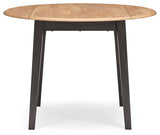 Gesthaven - Round Dining Room Drop Leaf Table