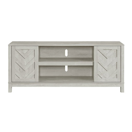 Eleanor - 70" TV Stand With Sliding Door - White
