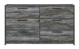 Baystorm - Six Smooth Drawer Dresser
