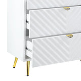 Gaines - 55" Dresser - White High Gloss