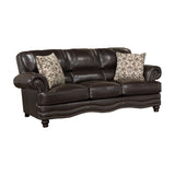 Milford - Sofa & Loveseat - Brown