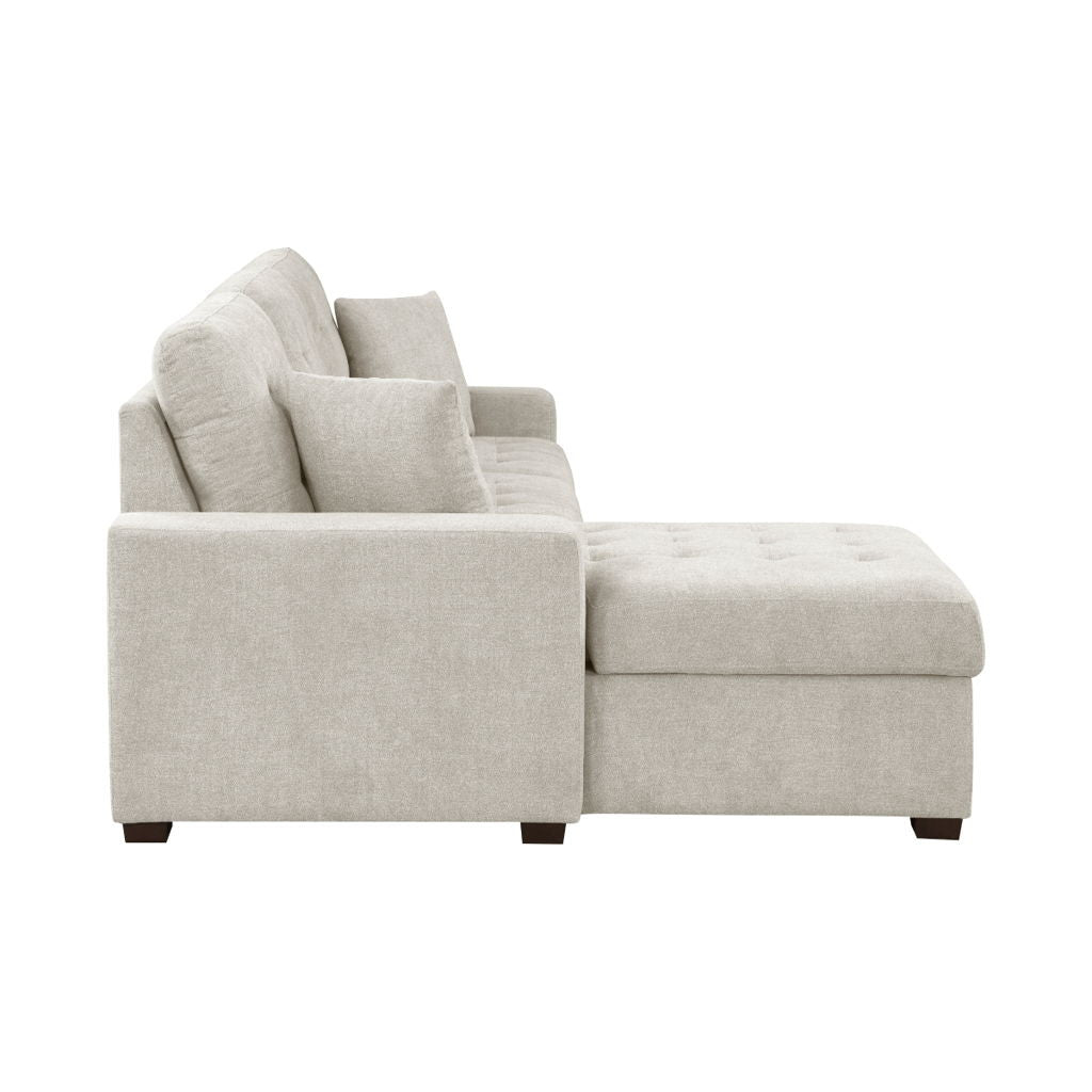Waitsfield - Sectional With Chaise, Pull-Out Bed And Hidden Storage