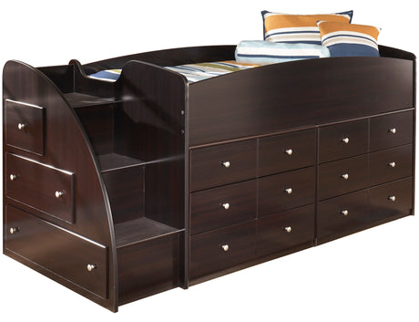 HUM-FREE Loft Bed With Under Chest
