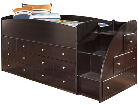 HUM-FREE Loft Bed With Under Chest