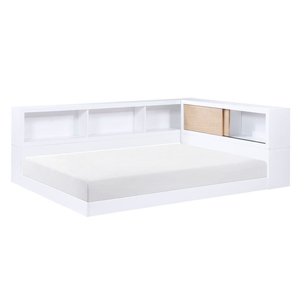 Asker - Bookcase Corner Bed