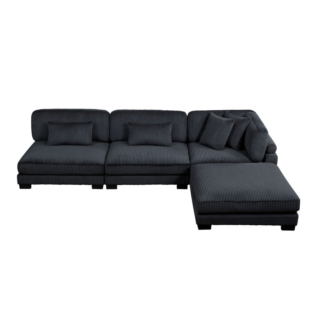Traverse - Sectional With Ottoman