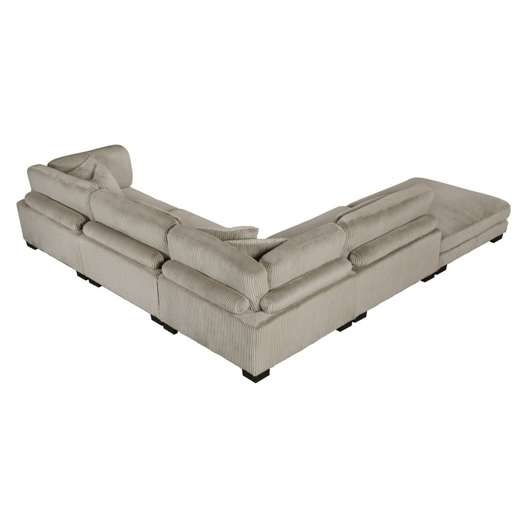 Traverse - Sectional With Ottoman