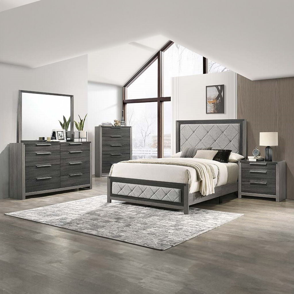 Jehoram - 3 Drawer Nightstand For Bedroom