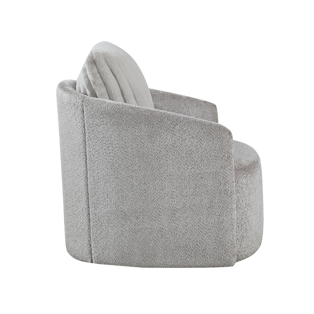 Francine - Swivel Chair - Gray