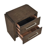 Emmett - Nightstand - Dark Brown