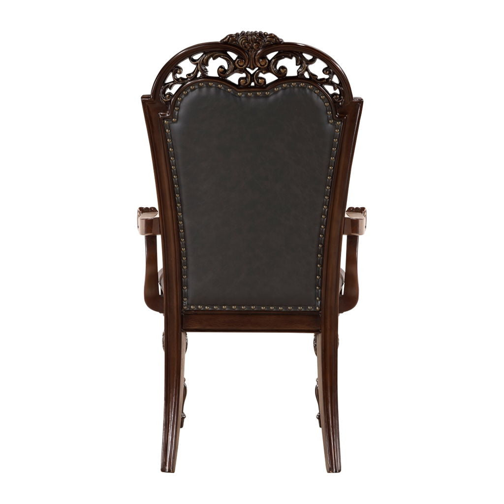Adelina - Arm Chair (Set of 2) - Cherry