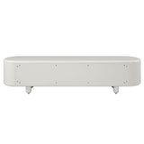 Keely - TV Stand - White High Gloss