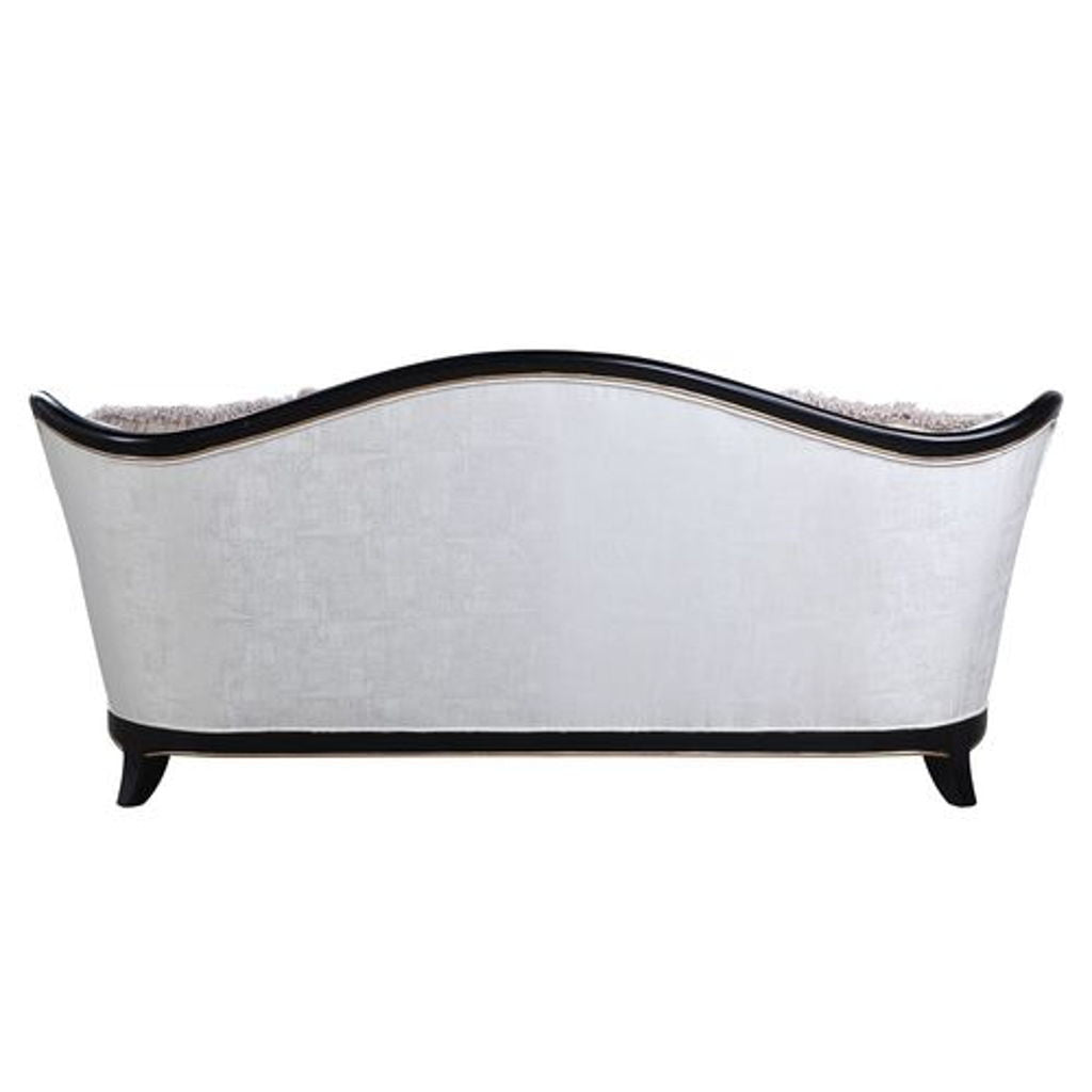 Nurmive - Sofa With 7 Pillows - Beige Fabric