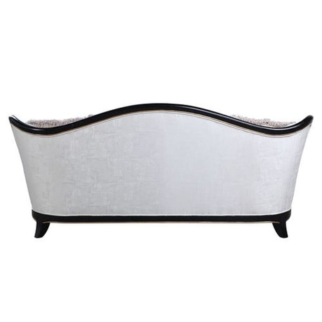Nurmive - Sofa With 7 Pillows - Beige Fabric