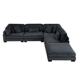 Traverse - Sectional With Ottoman