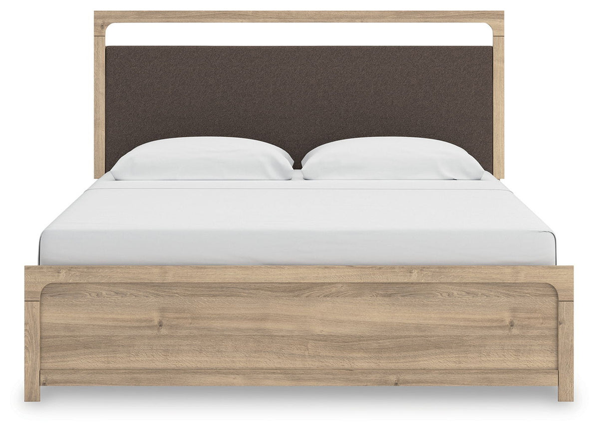 Kinlanni - Upholstered Panel Bed