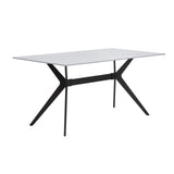 Brixley - 5 Piece Set (Table & 4 Side Chairs) - Dark Gray / White