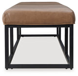 Joston - Accent Bench - Caramel