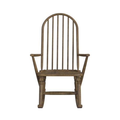 Heritage & Home - Rocking Chair - Oak Brown