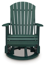 Shell Beach - Swivel Glider Chair - Green