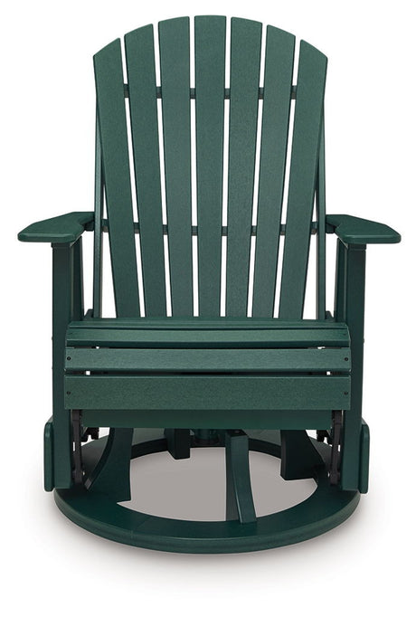 Shell Beach - Swivel Glider Chair - Green