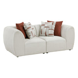 Franz - 2 Piece Loveseat - Beige