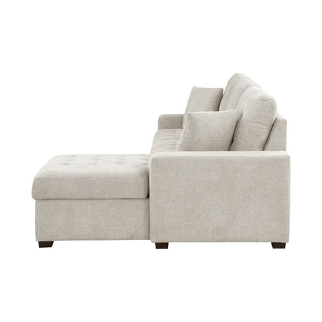 Waitsfield - Sectional With Chaise, Pull-Out Bed And Hidden Storage