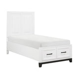 Garretson - Platform Bed With Footboard Storage