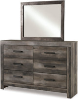 MANOR Aged 61" Wide x 70" Height Dresser & Mirror