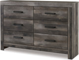 MANOR Aged 61" Wide x 70" Height Dresser & Mirror