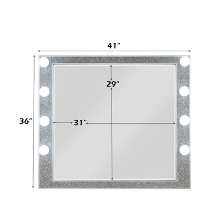 Sliverfluff - Mirror With Light - Mirrored & Champagne