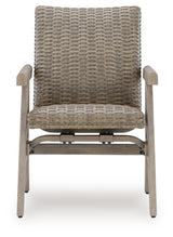 Cliff Trails - Rocking Arm Chair (Set of 2) - Beige
