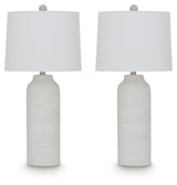 Vauville - Poly Table Lamp (Set of 2) - White