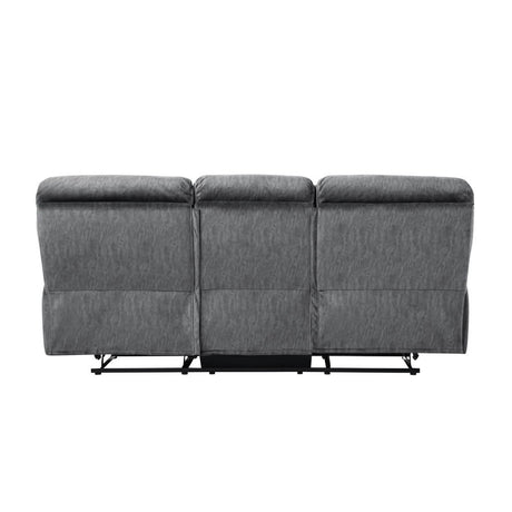 Muirfield - Double Reclining Sofa - Gray