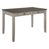 Brightleaf - 5 Piece Dining Room Set (Table & 4 Side Chairs) - Gray
