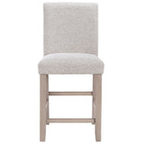 Taylor - Counter Chair - Light Brown / Gray