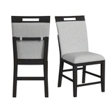 Transcend - Counter Side Chair (Set of 2) - Charcoal