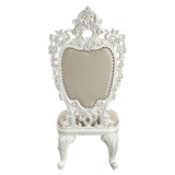 Vanaheim - Side Chair (Set of 2) - Beige Synthetic Leather & Antique White