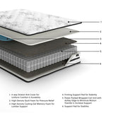 Chime 10 Inch Hybrid - Medium Hybrid Mattress