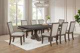 Augusta - Rectangle Dining Table - Rustic Brown