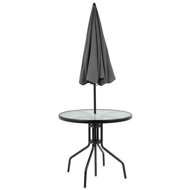 PAT- 6 Piece Black Patio Set