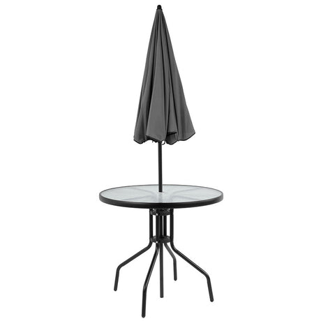 PAT- 6 Piece Black Patio Set