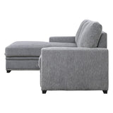Morelia - 2 Piece Sectional With Pull-Out Bed And Chaise With Hidden Storage