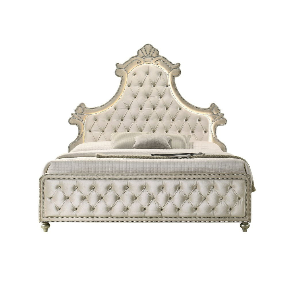 Lucienne - Bed With LED