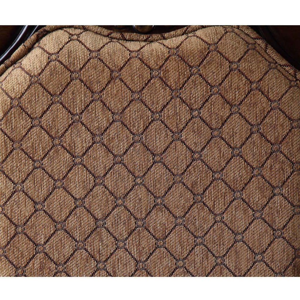 Chateau De Ville - Side Chair (Set of 2) - Fabric & Espresso