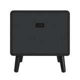 Halo - Square Smart End Table - Black
