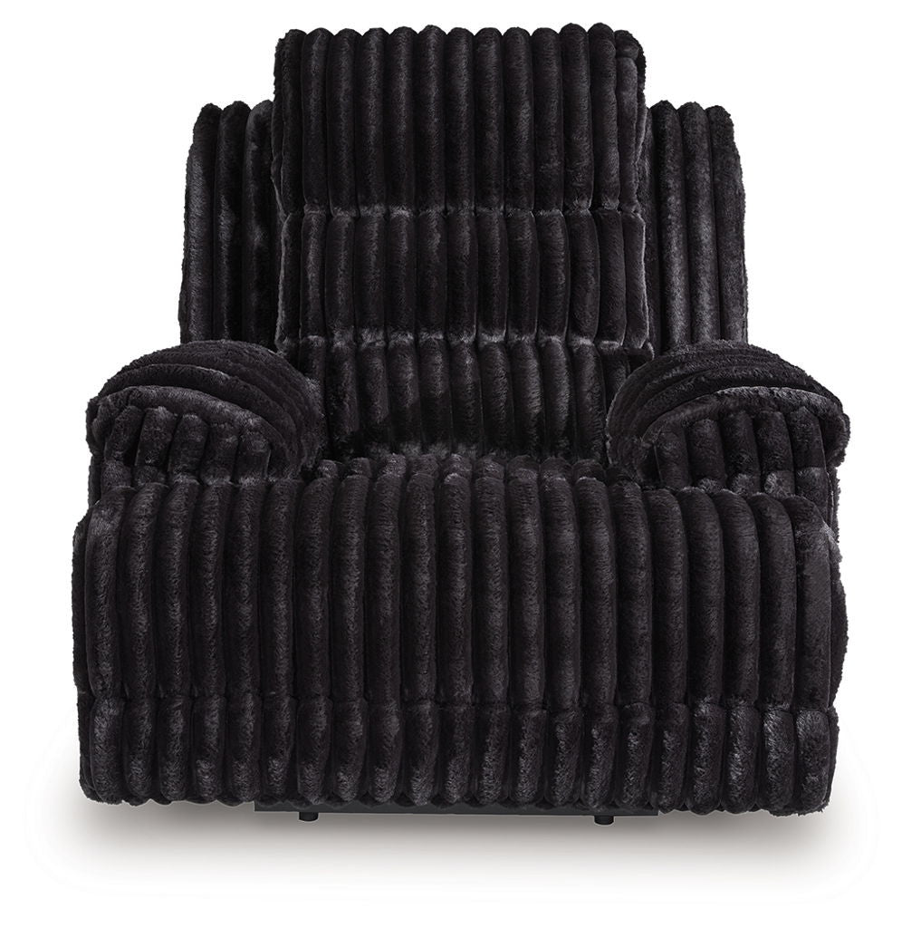 Rhine Falls - Zero Wall Power Recliner - Onyx