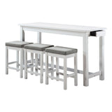Connected - 4-Piece Pack Counter Height Set