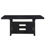 Yves - Dining Table - Black