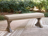 Laguna Heights - Bench With Cushion - Beige